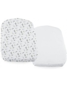 Chicco - Lenzuola Crib Set 2 Pezzi Baby Hug