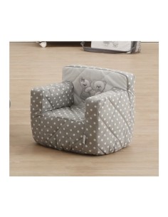 Italbaby - Poltrocina Rettangolare Dolci Coccole Tortora