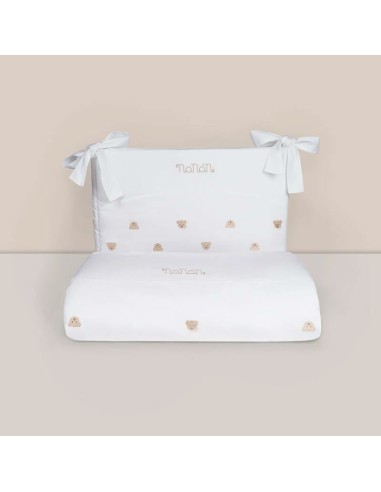 Nanan - Set Piumone 4 Pezzi Teddy Tato - Spedizione Gratuita
