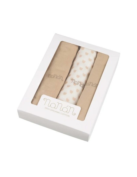 Nanan - Mussola Set 3 Pezzi Tato