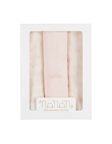 Nanan - Mussola Tato All Over Orsetti 3 Pezzi
