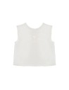 Nanan - Camicia della Fortuna Panna con Cuoricino Ricamato