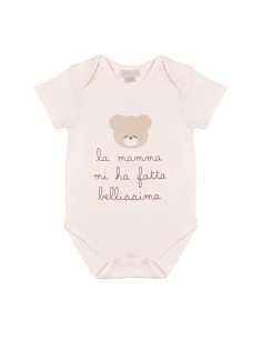 Nanan - Body con Scritta La Mamma mi ha Fatta Bellissima