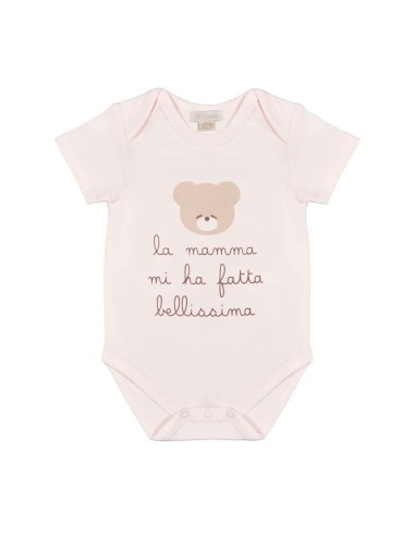 Nanan - Body con Scritta La Mamma mi ha Fatta Bellissima