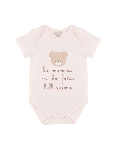 Nanan - Body con Scritta La Mamma mi ha Fatta Bellissima