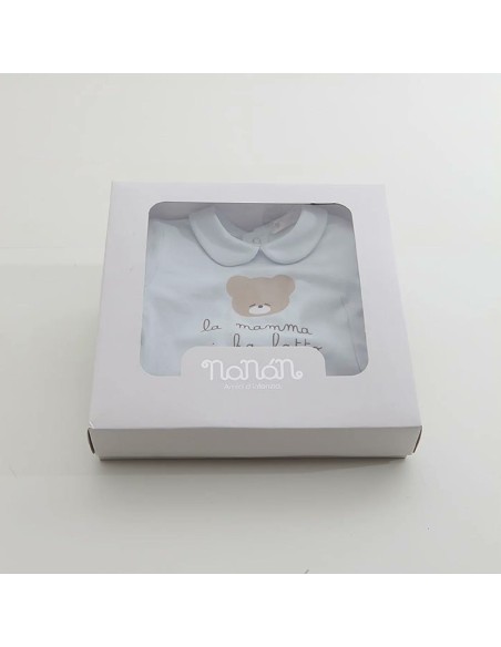 Nanan - Tutina con Scritta La Mamma Mi Ha Fatto Bellissima/o