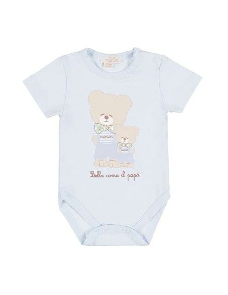 Nanan - Box Tutina+body Azzurro "Bello come il Papà