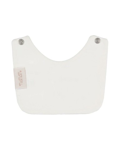 Nanan - Bavaglio Off-White Nonni con Scritta ''Amo Il Nonno/La Nonna''