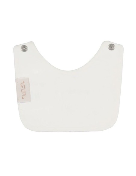 Nanan - Bavaglio Off-White Nonni con Scritta ''Amo Il Nonno/La Nonna''