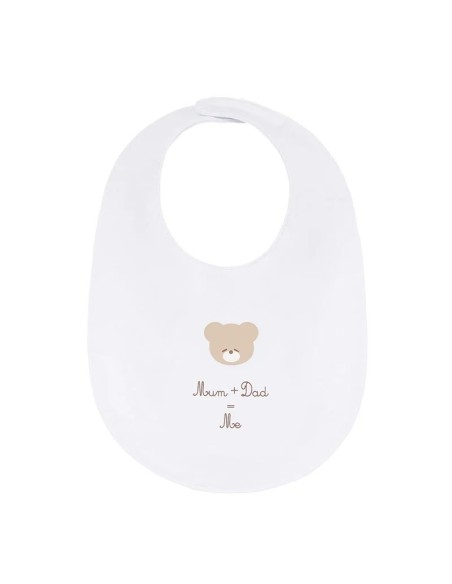 Nanan - Bavaglio con Scritta ''Mum+Dad Me''