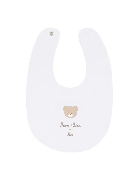Nanan - Bavaglio con Scritta ''Mum+Dad Me''