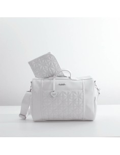 Nanan - Borsa Da Passeggio Trapuntata Bianca