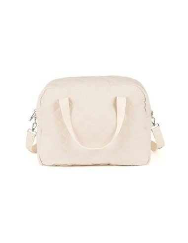 Nanan - Borsa Mamma in Tessuto Beige