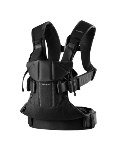 BabyBjorn - Marsupio One Woven Nero - Spedizione Gratuita