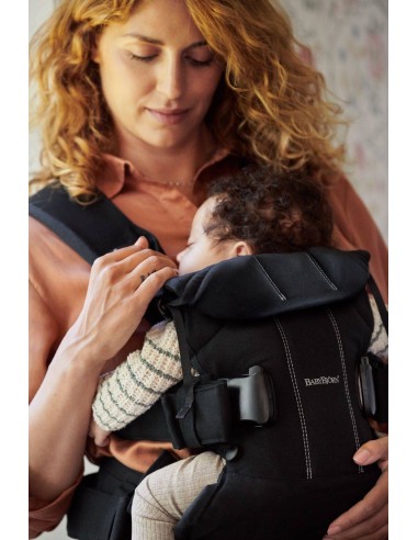 BabyBjorn - Marsupio One Woven Nero - Spedizione Gratuita