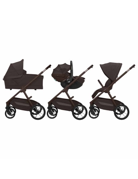 Maxi Cosi - Passeggino e navicella Maxi-Cosi Oxford+ Brown Espresso - Spedizione Gratuita