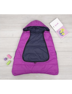 CuddleCo - Copertura per Marsupio 2in1 Comfi Grape Viola