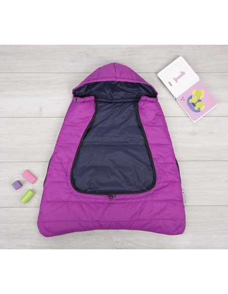 CuddleCo - Copertura per Marsupio 2in1 Comfi Grape Viola