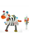 Label Label - Set Doudou e Portasucchietto con Clip Zebra