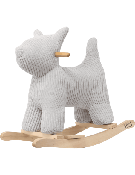 Label Label - Cagnolino a Dondolo Grigio