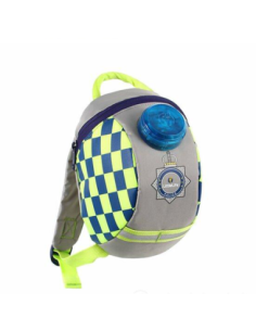 Littlelife - Zaino 1-3 Anni con Luce D'Emergenza Polizia
