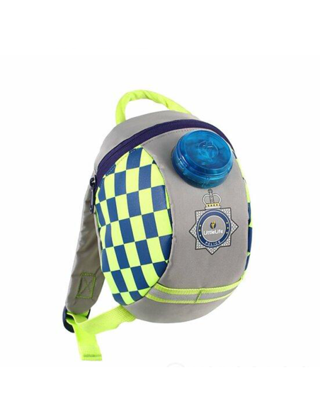 Littlelife - Zaino 1-3 Anni con Luce D'Emergenza Polizia