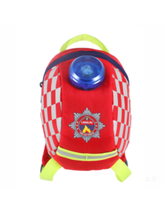 Littlelife - Zainetto Toddler Con Luce D'Emergenza Pompieri