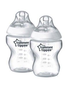 Tommee Tippee - Biberon CTN SET 2PZ 260ML 0M+ Flusso Lento