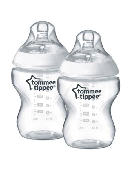 Tommee Tippee - Biberon CTN SET 2PZ 260ML 0M+ Flusso Lento