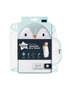 Tommee Tippee - Telo da bagno Percy Azzurro