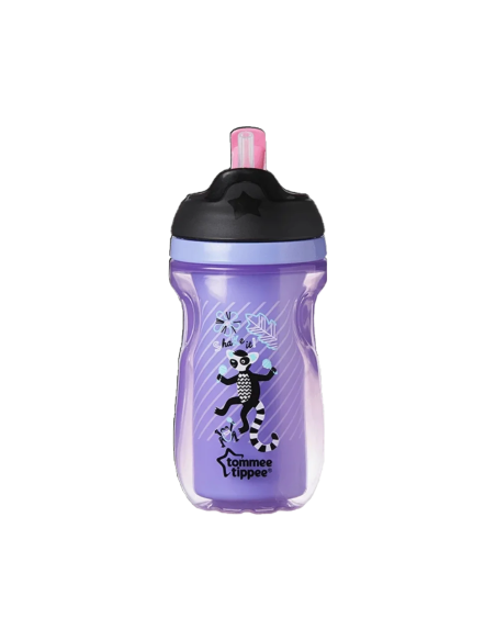 Tommee Tippee - Borraccia Termica con Cannuccia Girl 260 ml
