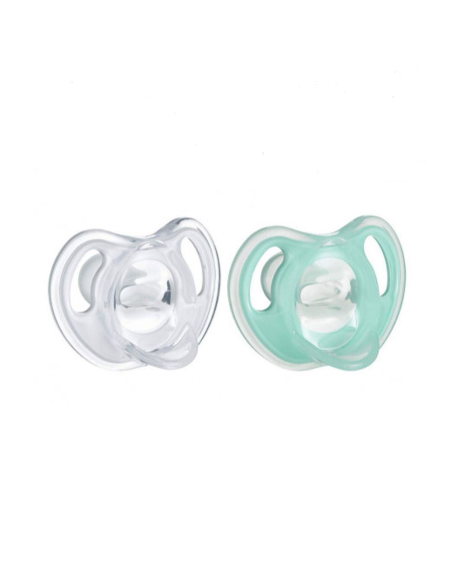 Tommee Tippee - Succhietto 2 Pz 0-6m Bianco Verde