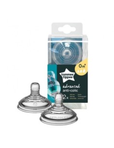 Tommee Tippee - 2 Tettarelle AAC 0M+ Flusso Variabile