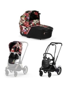 Cybex Platinum - Duo e-Priam Matt Black - Spedizione Gratuita
