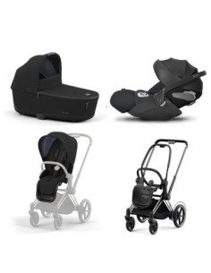 Cybex Platinum - Trio Priam Chrome Black - Spedizione Gratuita 2