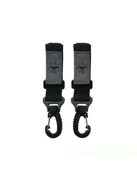 Lassig - Cinghie per Borsa Passeggino Black