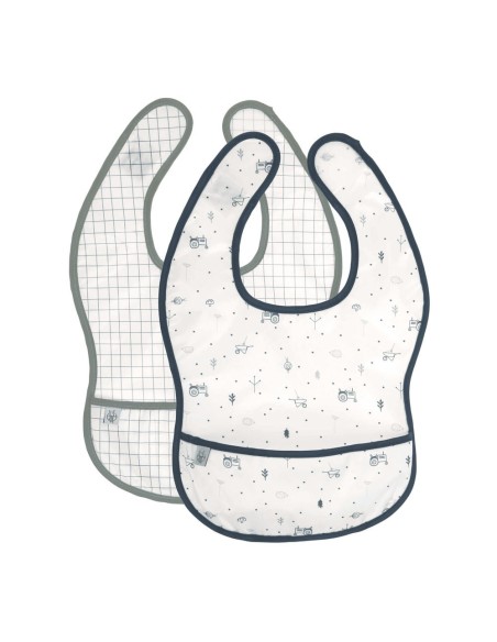 Lassig - Bavaglini con catcher 2-pack