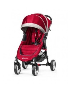 Baby Jogger - City Mini 4 Passeggino Crimson/Gray