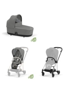 Cybex Platinum - Duo Mios Chrome Black - Spedizione Gratuita