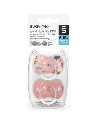 Suavinex - Forest Succhietto Silicone 6/18 SX Pro 2 pz