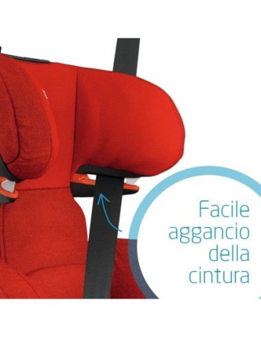 BebeConfort - Seggiolino Auto Rodifix 15/36kg Isofix Authentic Black reclinabile